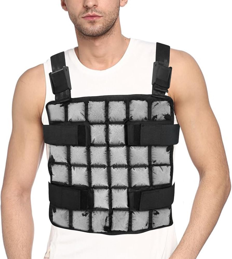 Amazon.com: MR.ICE Cooling Vest with 72-Cell Ice Packs - Ice Vest