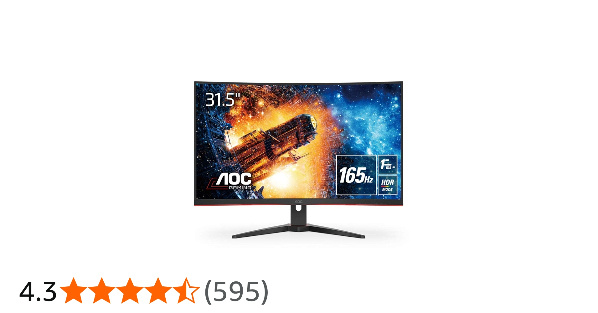 Amazon.co.jp: AOC ゲーミング液晶モニター C32G2E/11 (31.5インチ