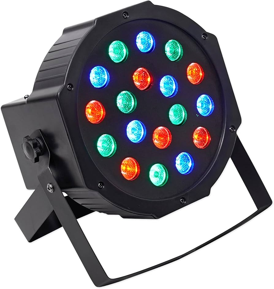 Amazon.com: Rockville RockPAR50 24W LED RGB Par Can Wash Light