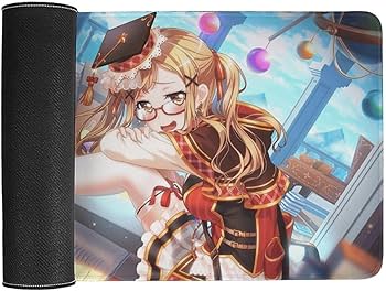 Amazon.co.jp: バンドリ 市ヶ谷有咲 マウスパッド 大型 可愛い マウス