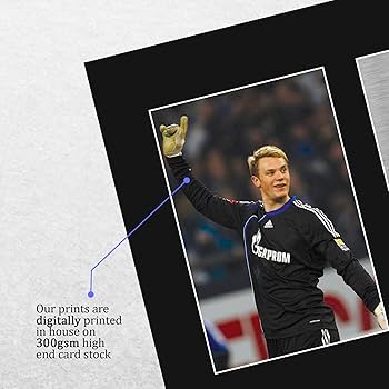 Amazon.com: HWC Trading Manuel Neuer Schalke 04 Gifts Printed