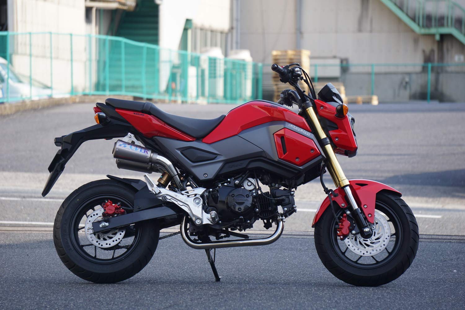 Amazon | オーヴァーレーシング(OVERRACING) フルエキゾースト 2本出し