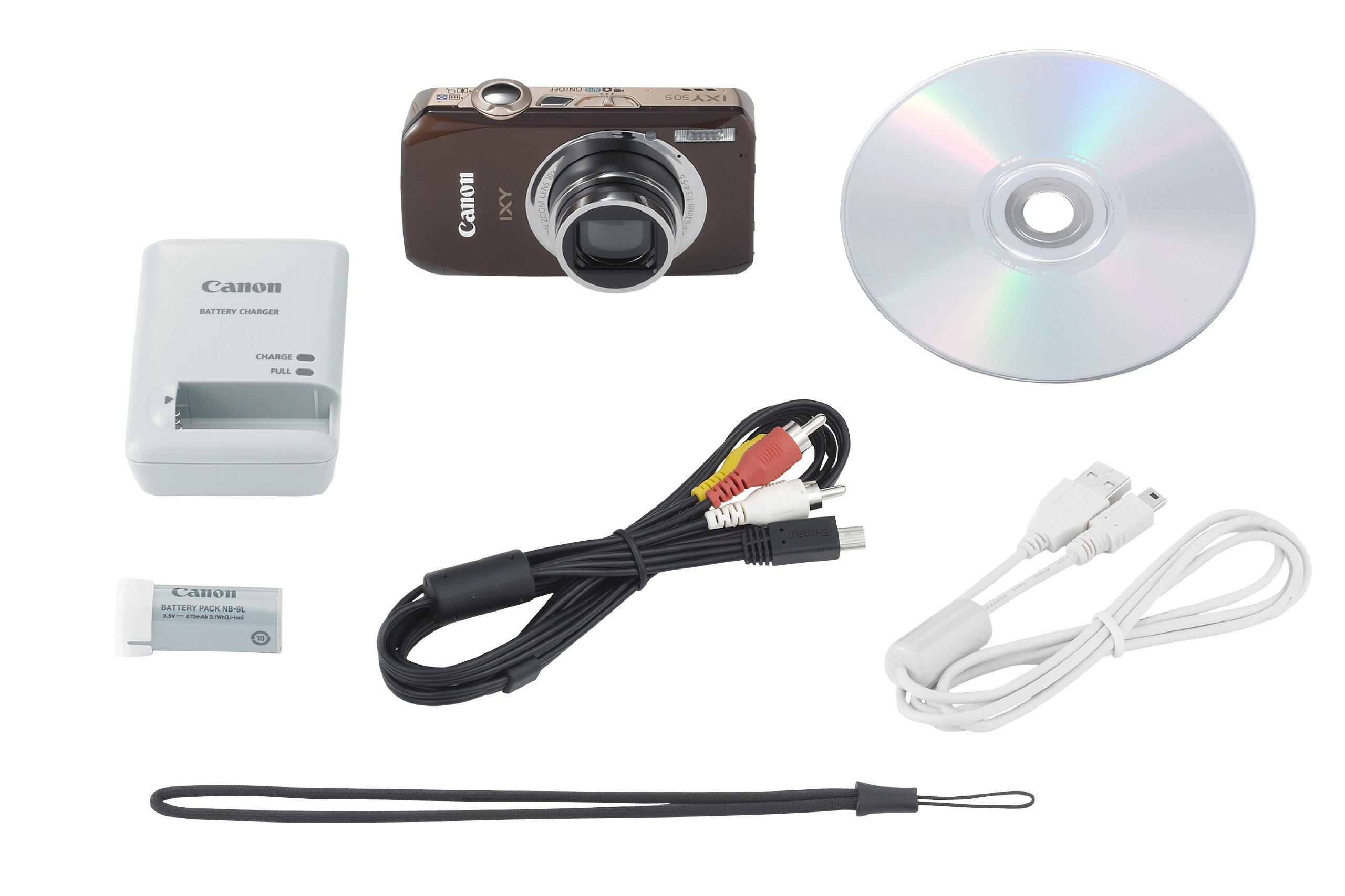 Amazon | Canon デジタルカメラ IXY50S ブラウン IXY50S(BW) 1000万