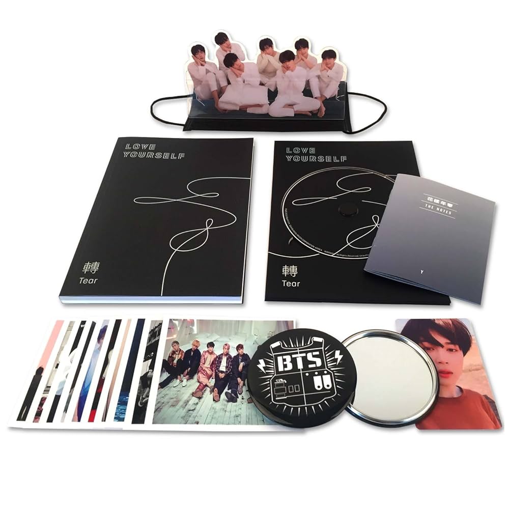 LOVE YOURSELF 轉 TEAR [ Y ver. ] - BTS 3rd Album CD + Photobook +