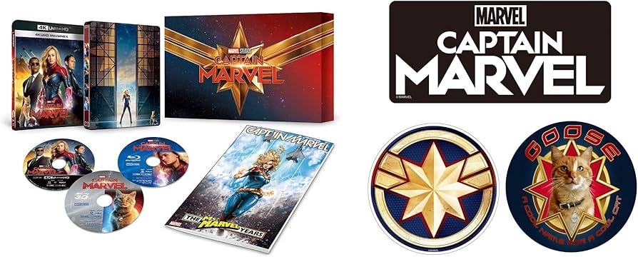 Amazon.co.jp: 【Amazon.co.jp限定】キャプテン・マーベル 4K UHD