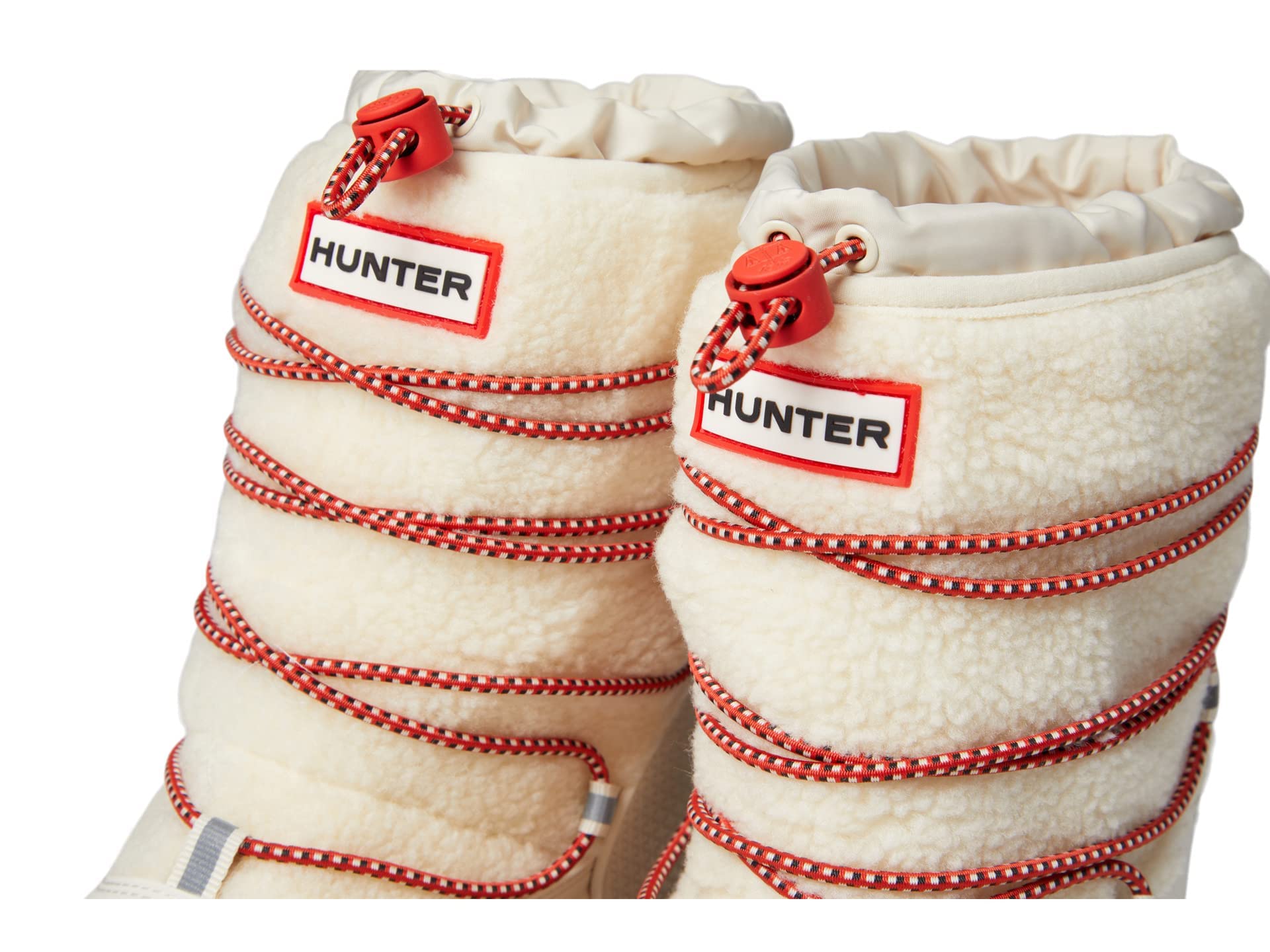 Hunter Wanderer Short Sherpa Snow Boot for Women - Text | B2B