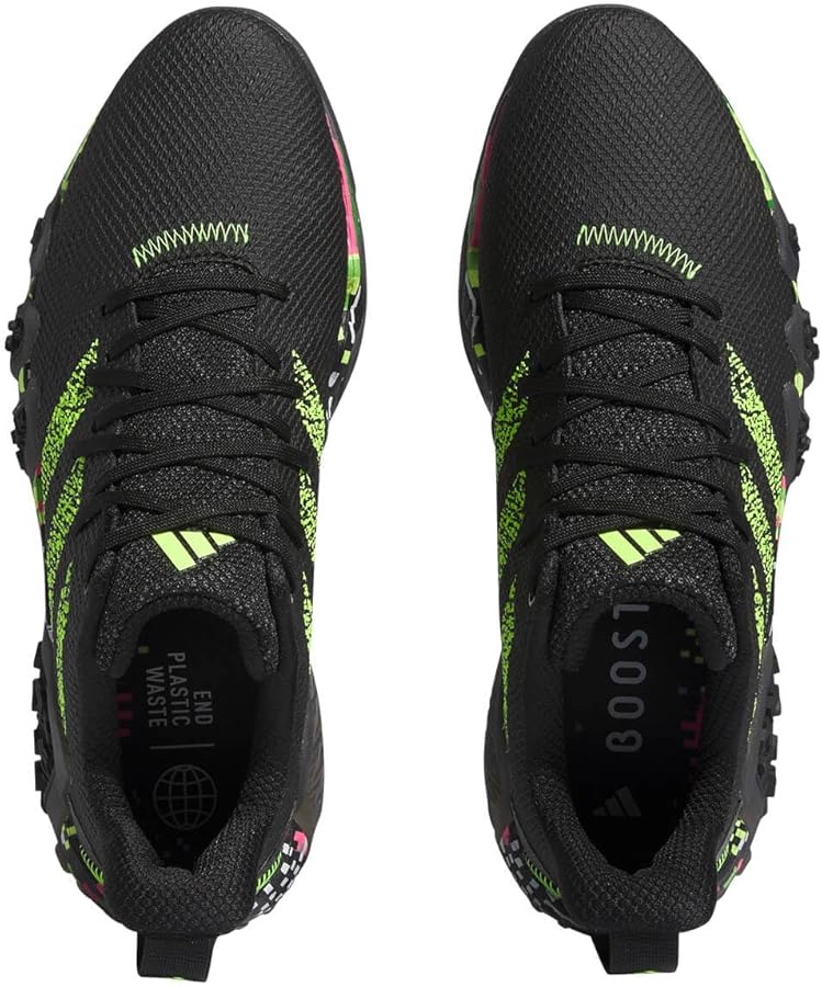 Amazon.com | Adidas Code Chaos 22 Glitch Golf Shoes, Core Black