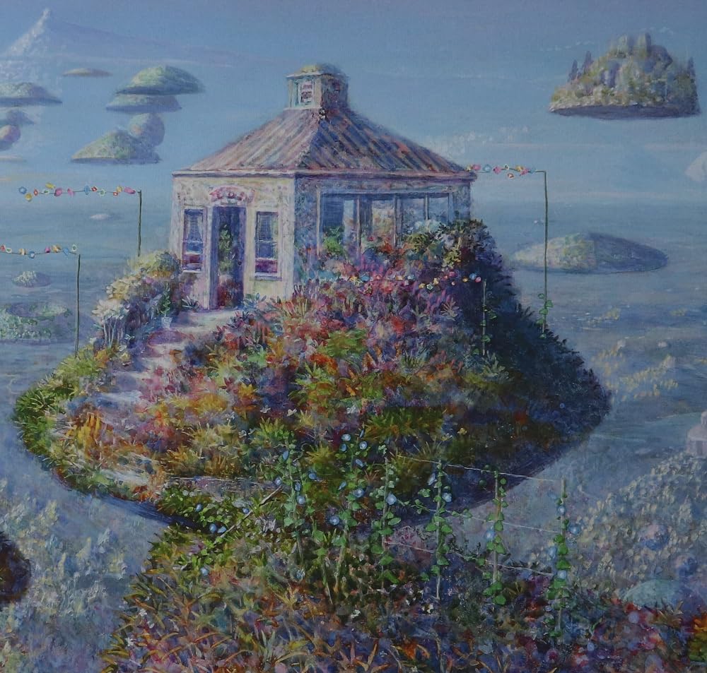 井上直久「天文館の宵」ピエゾグラフ