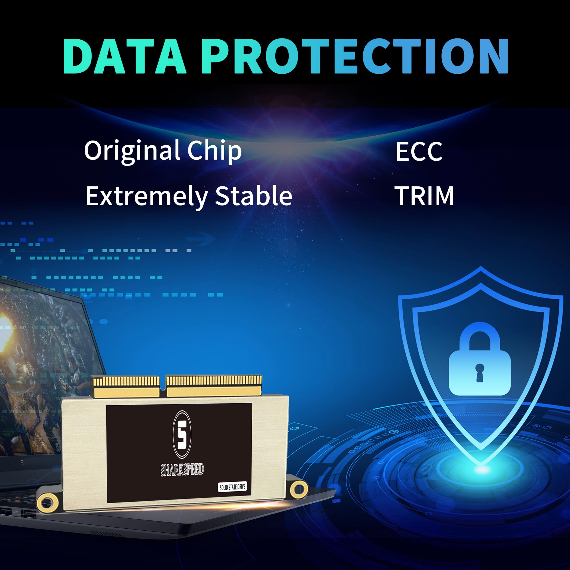 Amazon | S SHARKSPEED SSD 1TB NVMe 交換用 MacBook Pro Retina 13