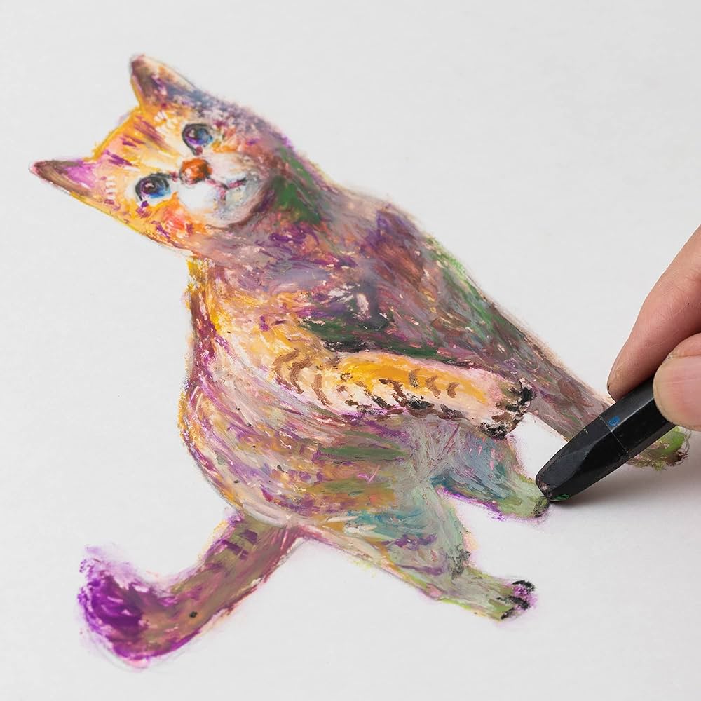 Amazon.co.jp: 柴崎春通監修 楽しい大人のクレヨン画BOOK 16色の