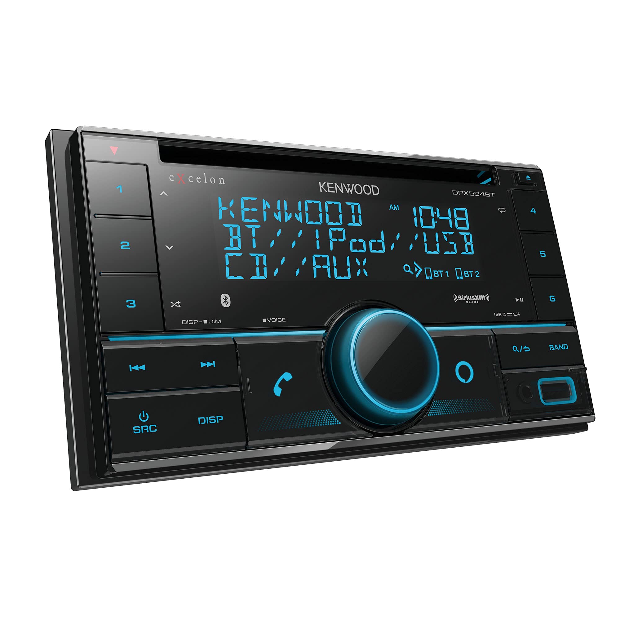 Amazon.com: Kenwood Excelon DPX594BT Dual DIN Size CD Receiver
