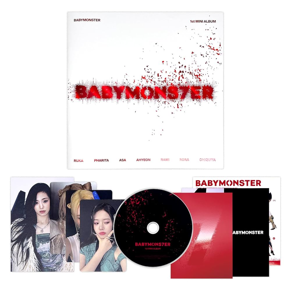 BABYMONSTER - 1st Mini Album [BABYMONS7TER] (Photobook Ver.) CD +