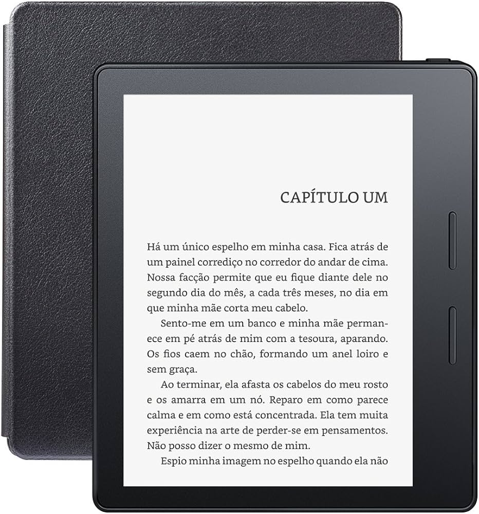 Kindle Oasis Wi-Fi, iluminação embutida, tela de 6