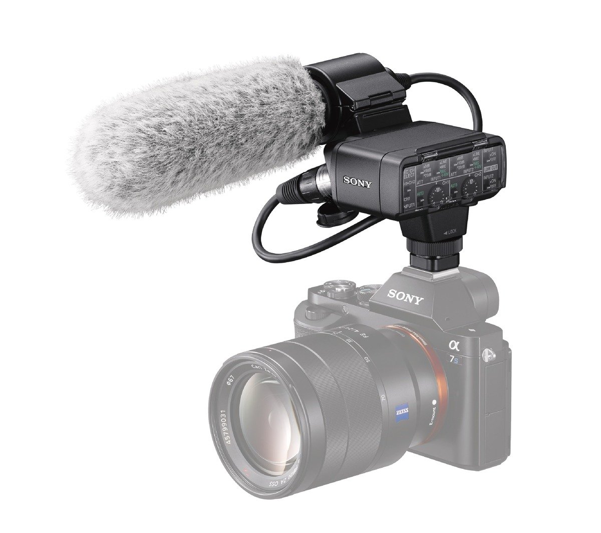 Amazon.com : Sony XLR-K2M Adaptor Kit with Microphone : Electronics