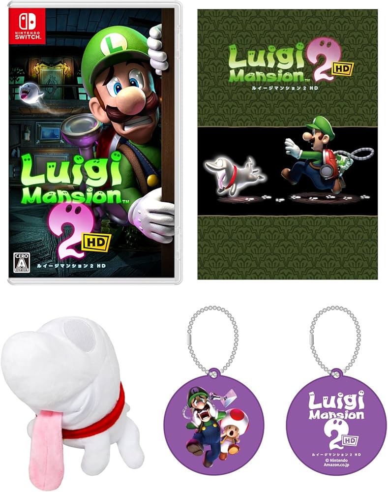 Amazon.co.jp: 【オリジナル封筒入り】ルイージマンション2 HD -Switch