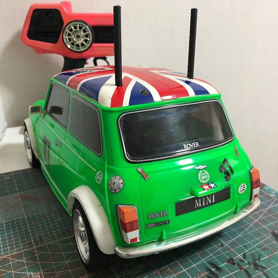 Amazon | タミヤ1/10 ローバーミニクーパー Mシャーシ プロポセット