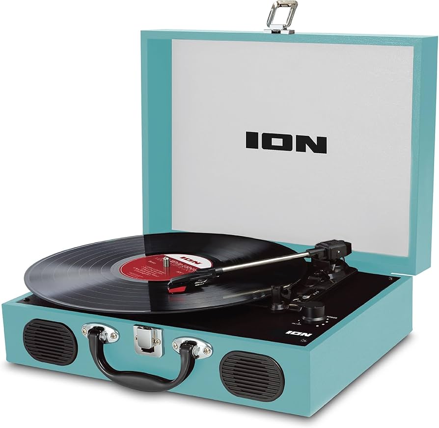 Amazon.co.jp: ION Audio Vinyl Transport Portable Briefcase Style