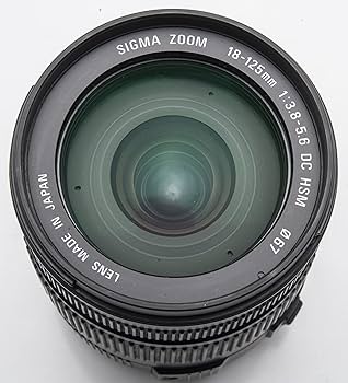 Amazon.com : Sigma 18-125mm F3.8-5.6 DC HSM Lens (67mm Filter