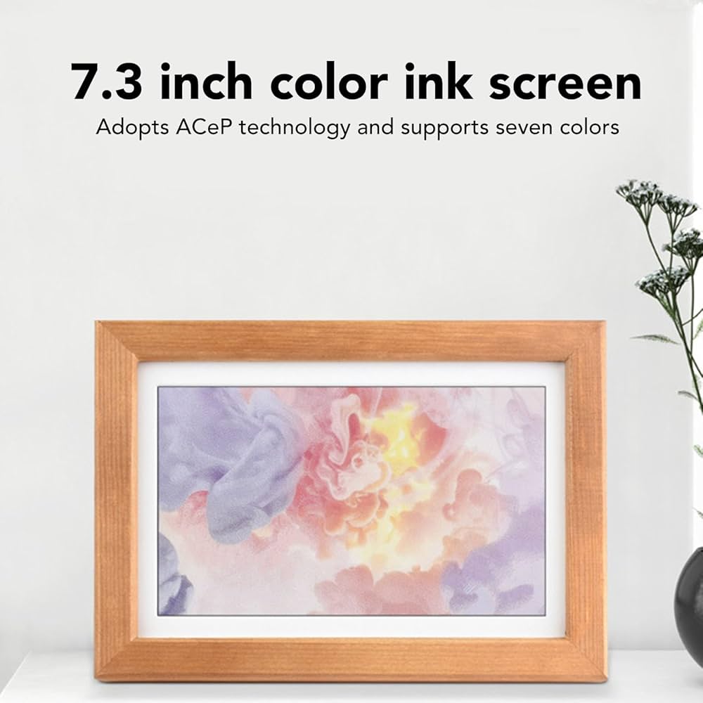 Amazon.co.jp: 7.3インチデジタルフォトフレーム、800x480電子フォト