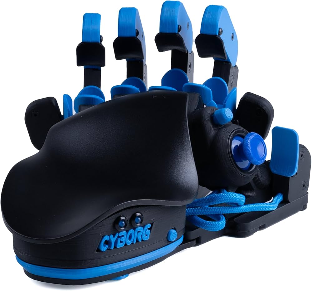 AZERON Cyborg Gaming Keypad – Programmable One Handed Keyboard for