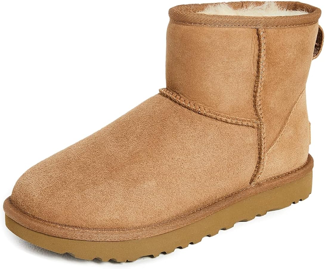 Amazon.com: UGG Australia Women's Classic Mini Boot, Chestnut, 10