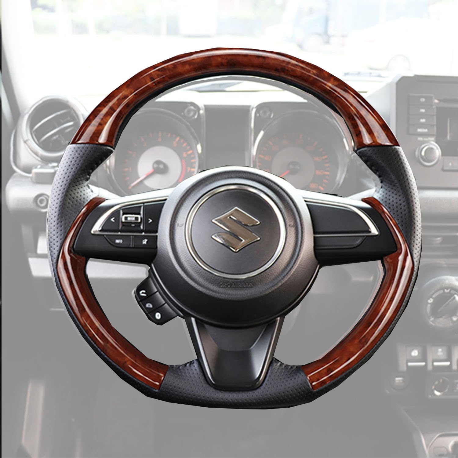 Amazon | 新型スズキジムニー ステアリング 4代目 JB64 ジムニーシエラ