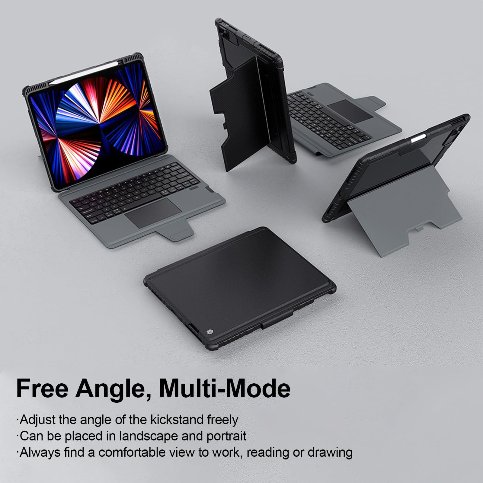 Amazon.co.jp: Nillkin キーボードケース iPad Air 13インチ (M3 2025