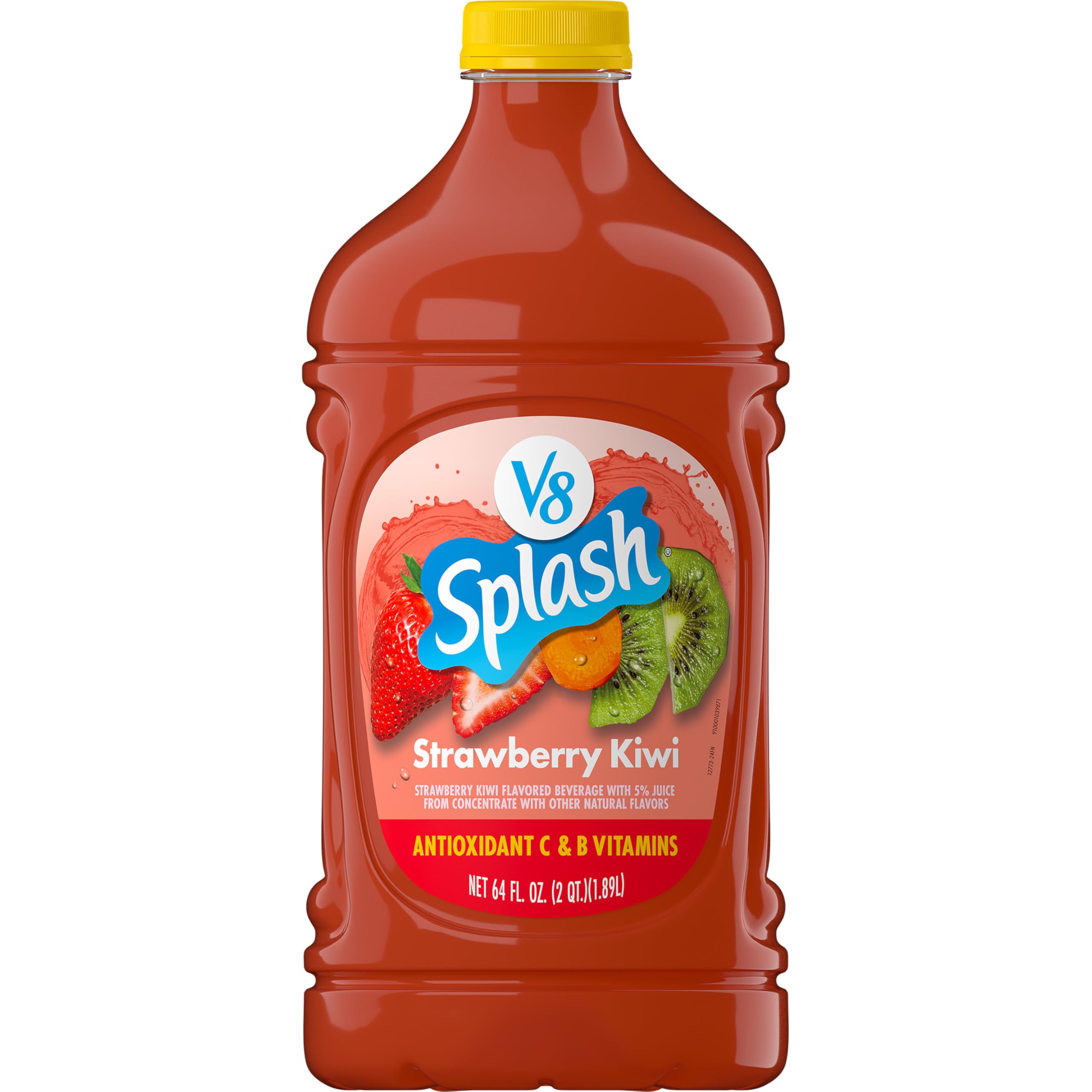 Amazon.com : V8 Splash Strawberry Kiwi Flavored Juice Beverage, 64
