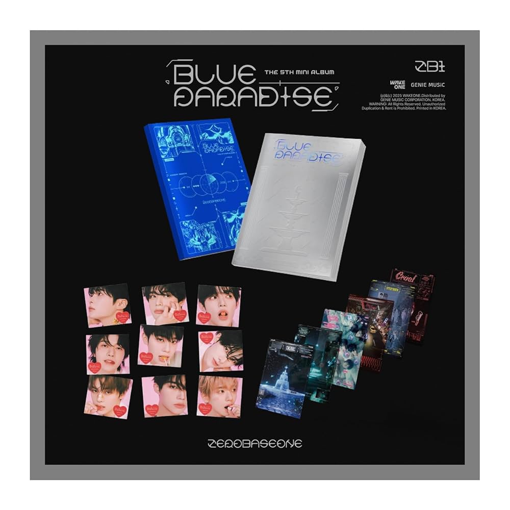 ZEROBASEONE, ZB1 - ZEROBASEONE BLUE PARADISE 5th Mini Album 4