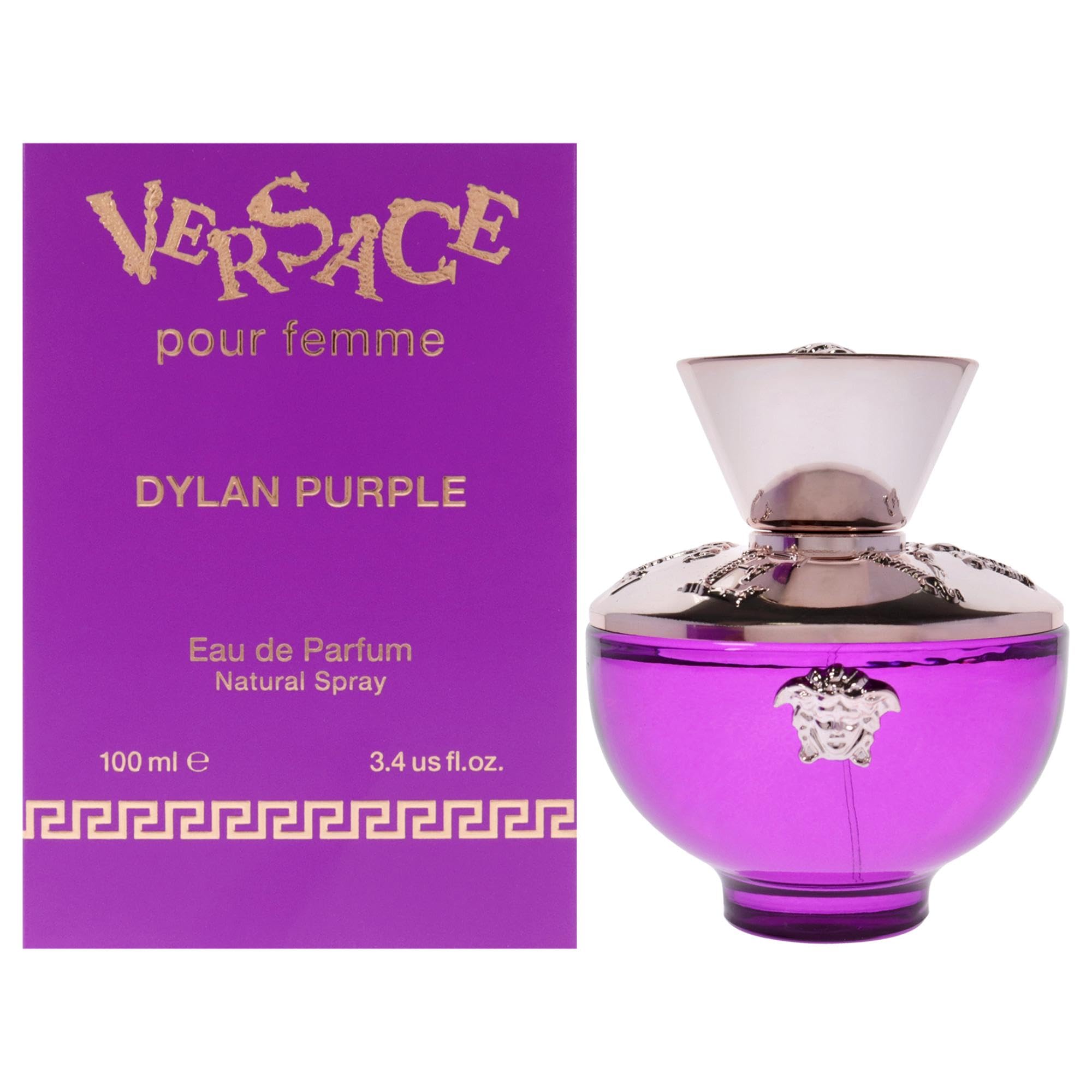Amazon.com : Versace Dylan Purple for Women 3.4 oz Eau de Parfum