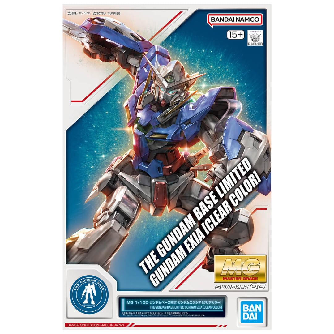 Amazon | MG 1/100 ガンダムベース限定 ガンダムエクシア [クリア