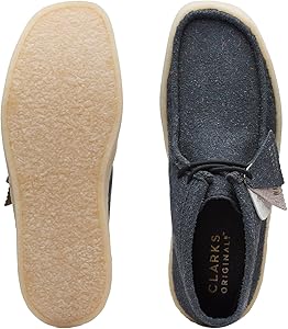 Amazon.com | Clarks Men's Wallabee Cup Boot Black Eco Leather