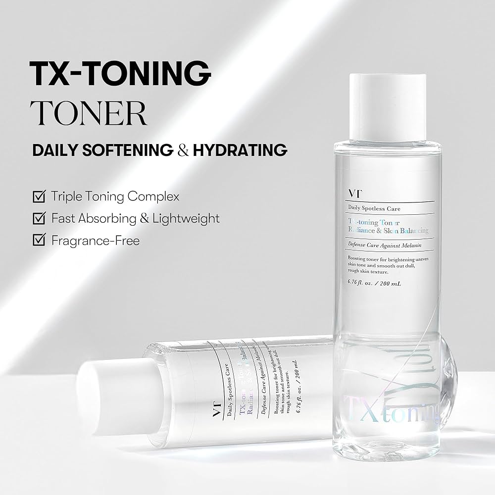 Amazon.com: VT COSMETICS TX Toning Facial Toner with Tranexamic