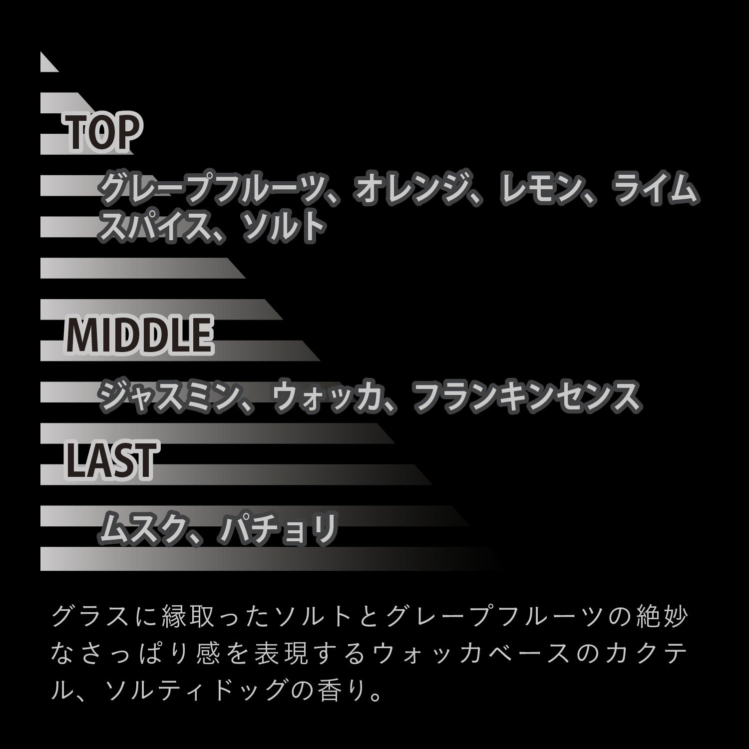 Amazon | ボトコラックスブラック ル・ディスコーク ソルティドッグ