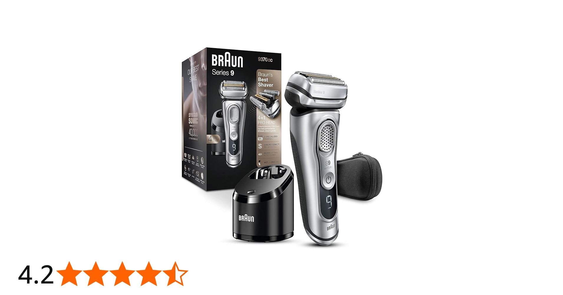 Amazon | Braun Electric Shaver, Series 9 9290cc Men's Electric