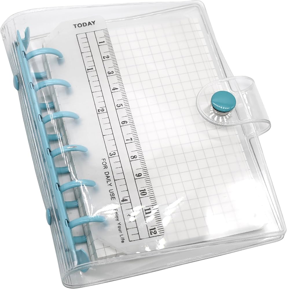 Amazon.co.jp: TSUKURIRO ミニ6穴 システム手帳 カラー リング PVC