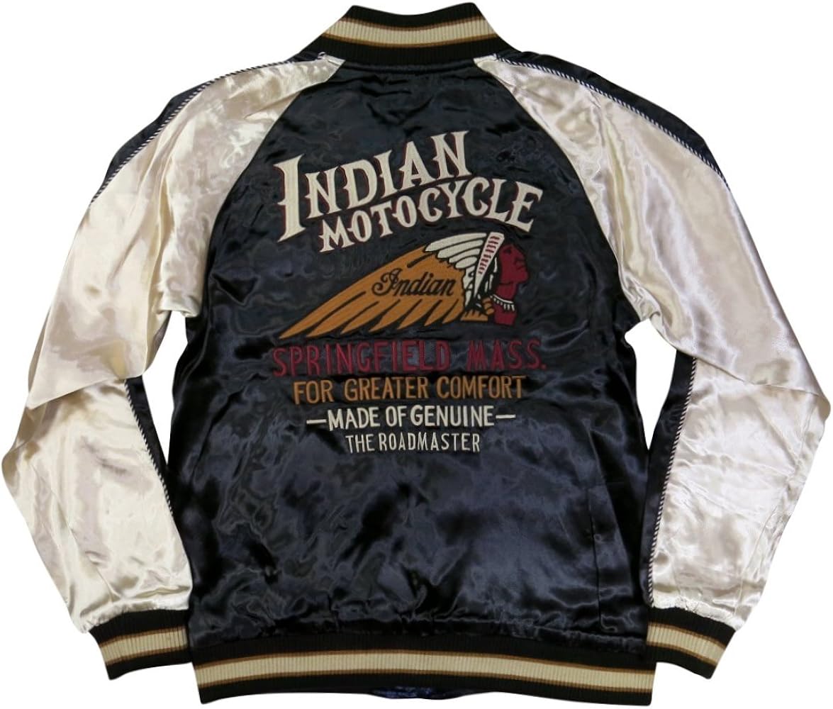 刺繍入りスカジャン 日本 53-56