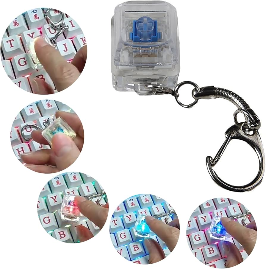 Amazon.co.jp: 1PC メカニカルキーボードスイッチテスターキーホルダー