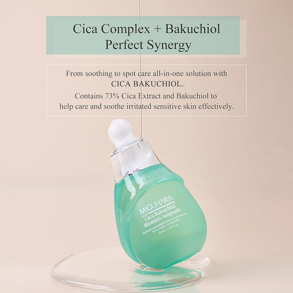 Amazon.com: Cica Bakuchiol Blemish Ampoule | Korean Skincare