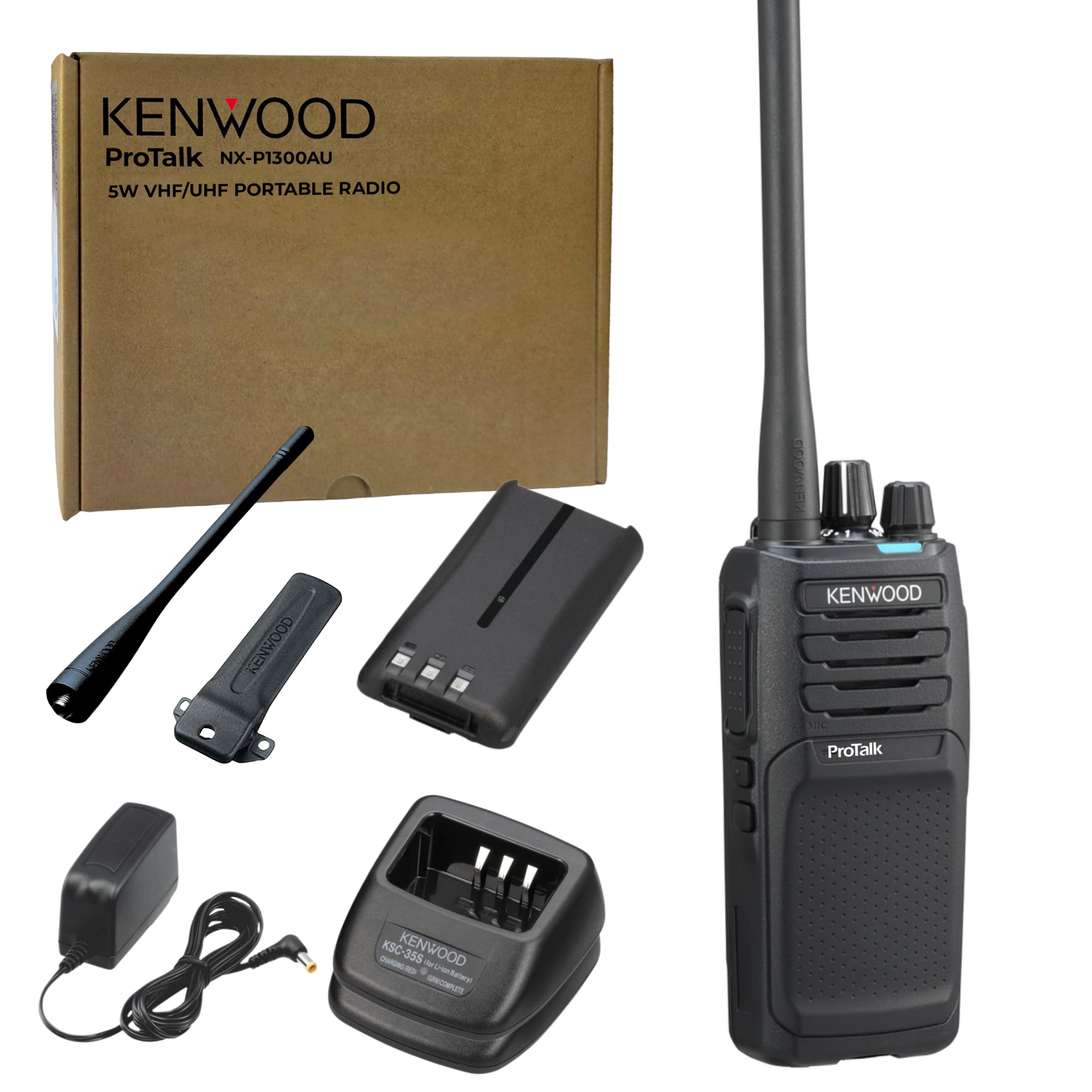 Amazon.com: KENWOOD ProTalk NX-P1300AU 5W UHF Business Radio – in