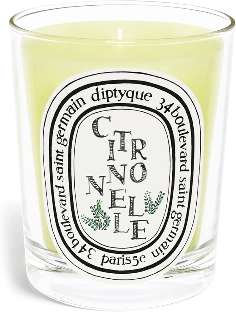 DIPTYQUE Citronnelle Scented Candle 190G : Amazon.sg: Home