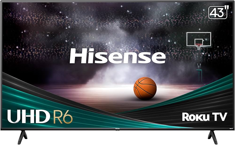 Amazon.com: Hisense 43-Inch Class R6 Series 4K UHD Smart Roku TV