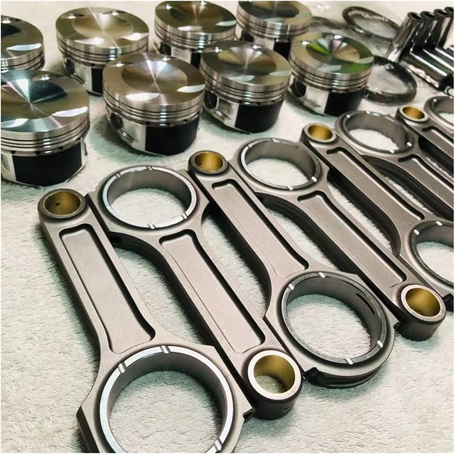 Amazon.co.jp: 鍛造ピストン鍛造コネクティングロッドコンロッド