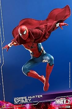 Amazon.com: Hot Toys 1:6 Zombie Hunter Spider-Man - What If