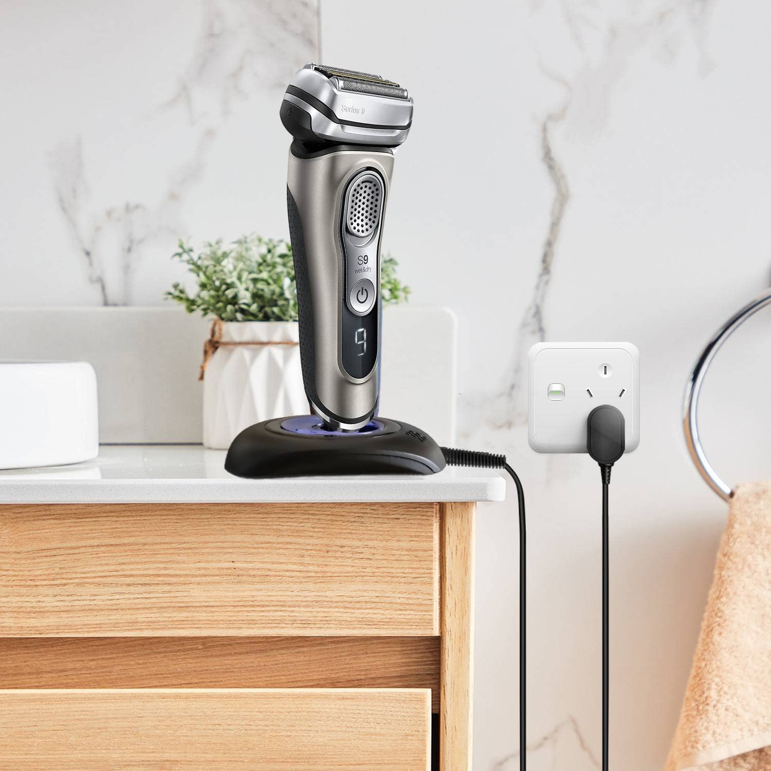 Amazon.co.jp: HCHNH Braun シェーバー用充電器と充電スタンド