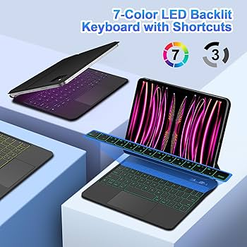 Amazon.com: GOOJODOQ Magnetic Keyboard for iPad Air 11 inch M3