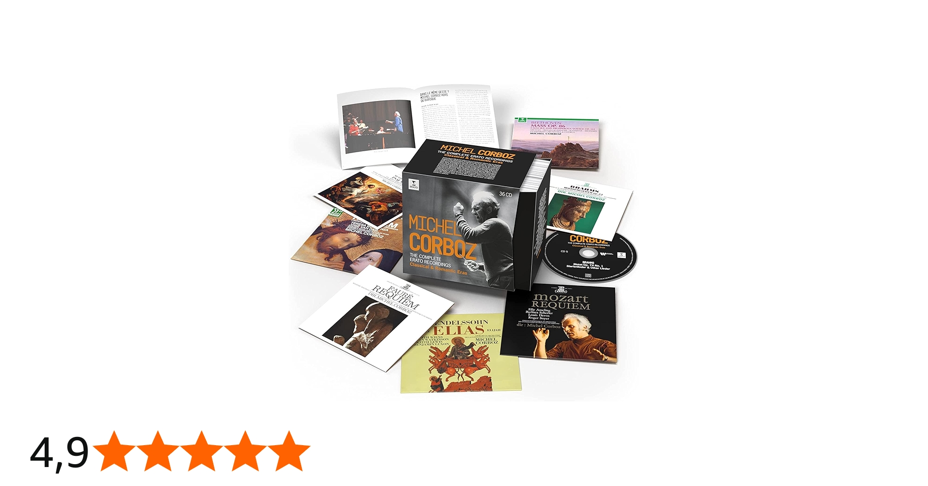 クラシック MICHEL CORBOZ: THE COMPLETE ERATO RECORD MICHEL CORBOZ