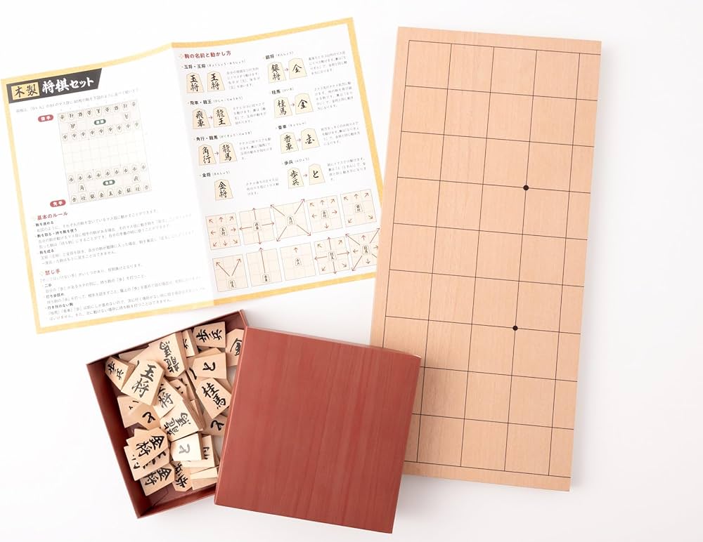 Amazon.co.jp: 木製 将棋セット ([バラエティ]) : ーー: 本