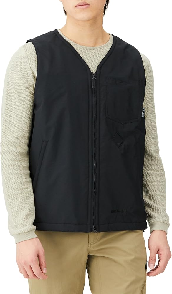 Amazon | [トゥーフォーワン] AREA241‐HEATING VEST MB9393 ブラック L
