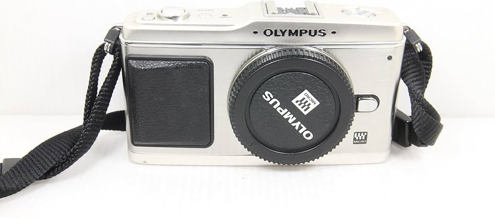 Amazon | OLYMPUS ミラーレス一眼 E-P1 ボディ シルバー E-P1 BODY-SLV